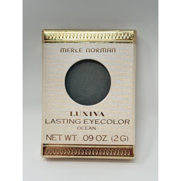 Merle Norman Luxiva Lasting Eyecolor Eyeshadow OCEAN 14636 0.09oz/2G NEW - Picture 1 of 6